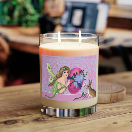 The Fairy’s Blossom Scented Candle - Full Glass, 11oz