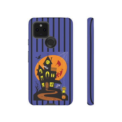 Halloween Night at the Haunted House Phone Cases