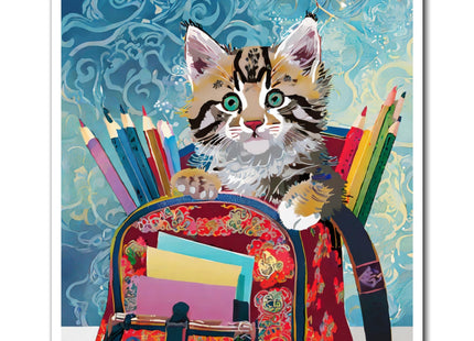 Whiskered Wanderings Magnets (3 Sizes)