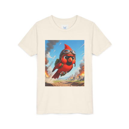 Cardinal Dive Bomber Youth Short Sleeve Tee