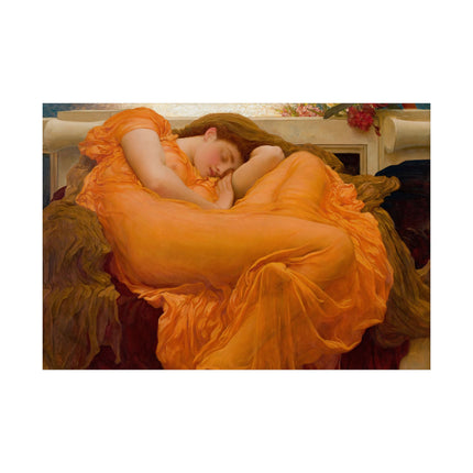 Flaming June by Frederic Leighton Matte Horizontal Posters