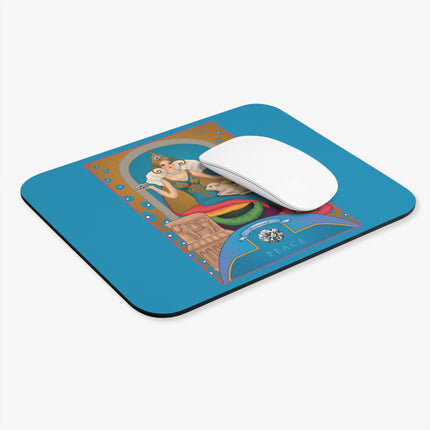 April & Diamond (from the Gem Series) by Sofia Chiostri Mouse Pad, Rectangle