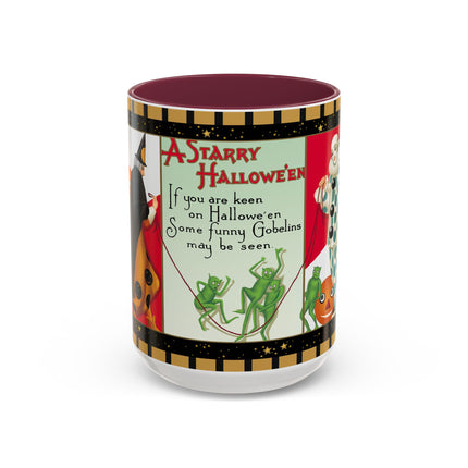 A Starry Halloween Colorful Mugs (11oz, 15oz)