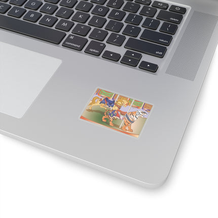 Carousel Splendor Kiss-Cut Stickers (4 Sizes)