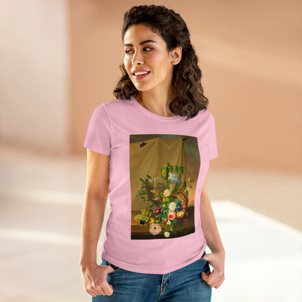Still Life by Corredo und Starkenberg Women's Midweight Cotton Tee