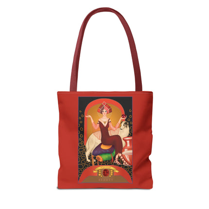 Astrology Gem Series: January & Garnet Tote Bag