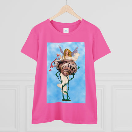 Enchanting Serenity Women's Midweight Cotton Tee