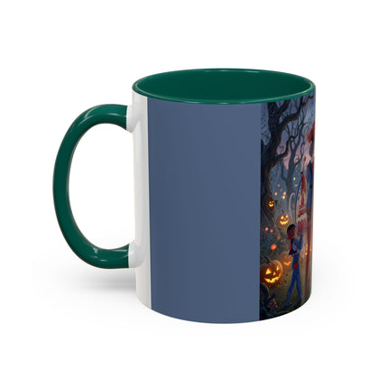 ♥️🎃 The Queen Of Hearts Halloween Masquerade Colorful Mug – Royal Halloween Fantasy