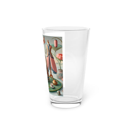 The Tailor’s Garden Pint Glass, 16oz