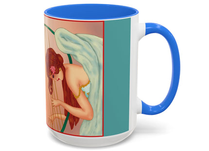 Heavenly Angel Duet Colorful Mugs (11oz, 15oz)