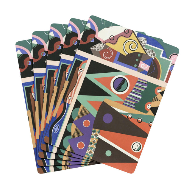 Collection decors et couleurs Pl.03 by Georges Valmiers Playing Cards
