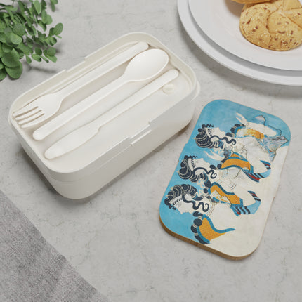 Minoan Ladies In Blue Bento Lunch Box