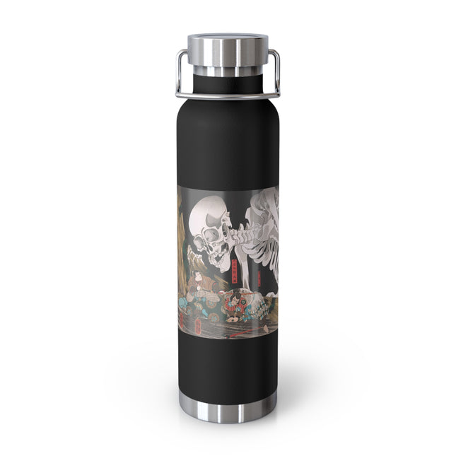 Mitsukuni Defying the Skeleton Spectre by Utagawa Kuniyoshi Copper Vacuum Insulated Bottle, 22oz