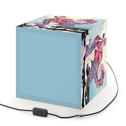 Goddess of the Swirling Sea Light Cube Lamp