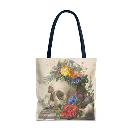 Vanitas Still Life by Herman Henstenburgh Tote Bag (AOP)