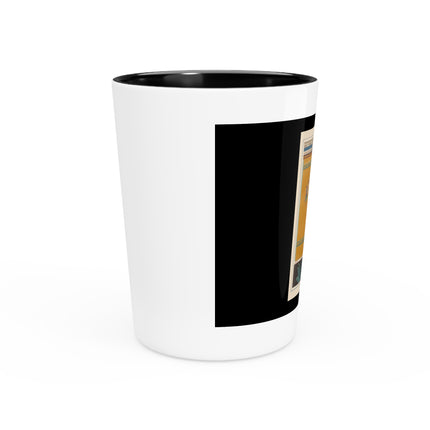 Pompeii Wall Pl.20 by Victor Steeger Ceramic Shot Glass