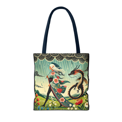 The Dragon Fairy’s Stride Tote Bag – Grace, Strength & Mythic Adventure