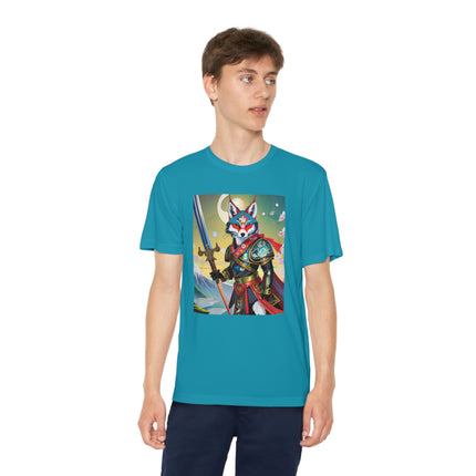 Cyberpunk Samurai Youth Competitor Tee