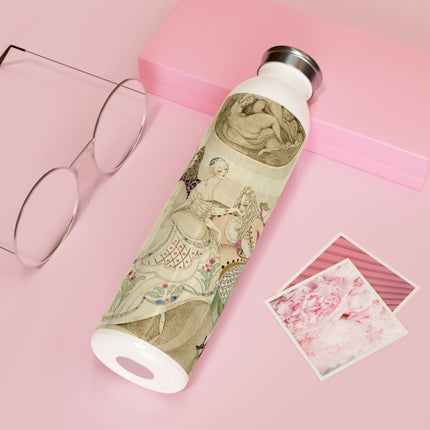 Sur talons rouges (On Red Heels) pl 01 by Gerda Wegener Slim Water Bottle