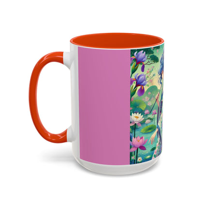 Fairy of the Koi Pond Colorful Mugs (11oz, 15oz)