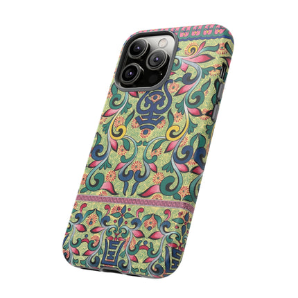 Colorful Flower Pattern by Owen Jones Phone Cases
