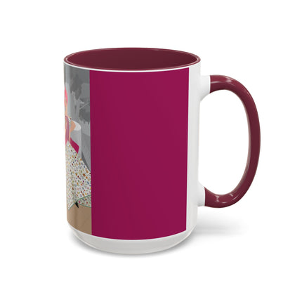 The Red Bird Colorful Mugs – Gentle Storybook Charm & Elegant Whimsy