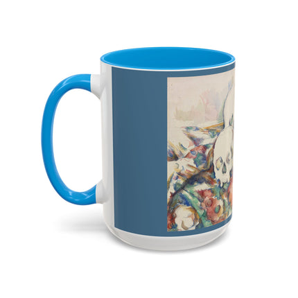 The Three Skulls by Paul Cézanne Colorful Mugs (11oz, 15oz)