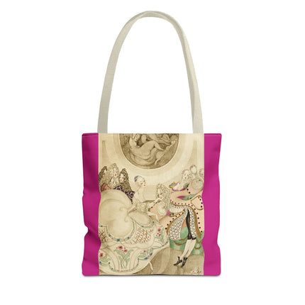 Sur talons rouges by Gerda Wegener Tote Bag (AOP)