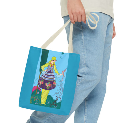 Exquisite Elegance by Umberto Brunelleschi Tote Bag (AOP)