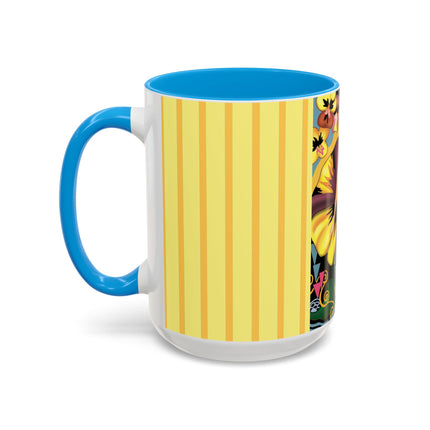 Enchanted Pansy Elegance Colorful Mugs (11oz, 15oz)