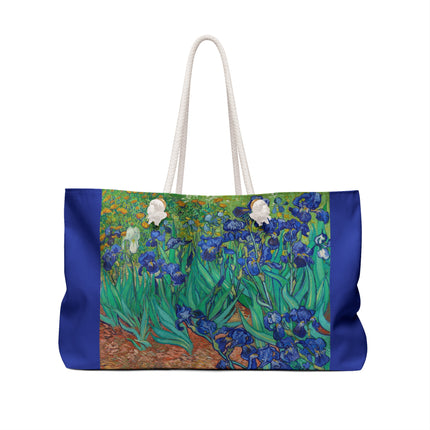 Irises by Vincent Van Gogh Weekender Bag