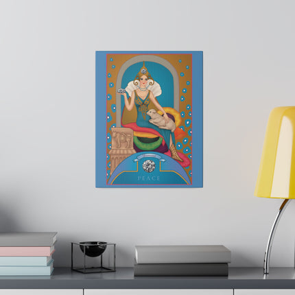 April & Diamond – Sofia Chiostri’s Radiant Birthstone Canvas