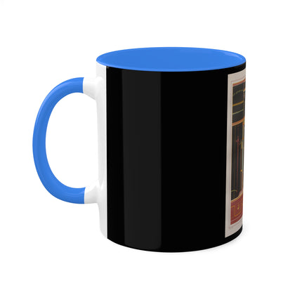 Pompeii Walls Pl.04 by Victor Steeger Colorful Mugs, 11oz