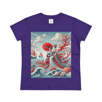 Ladies by the Quiet Sea Cotton Tee