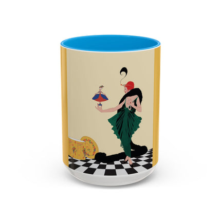 The Marionette Colorful Mugs – Theatrical Glamour & Cabaret Elegance