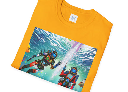 FBI Robot Dive Team Softstyle T-Shirt