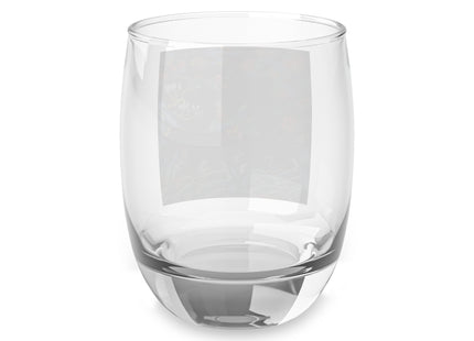 Rank Badge with Mandarin Duck Whiskey Glass