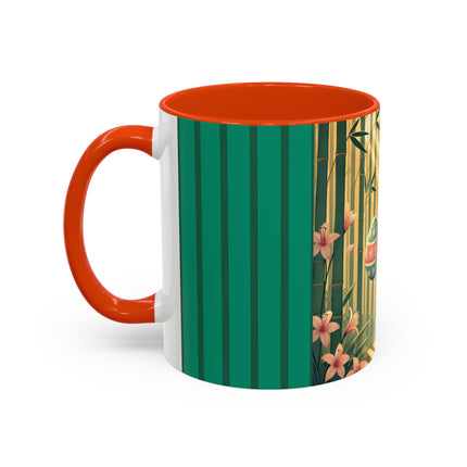 Geisha Kitten’s Easter Stroll Colorful Mugs (11oz, 15oz)