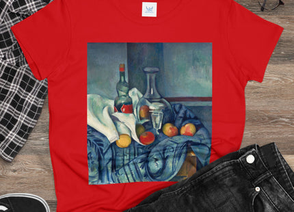 The Peppermint Bottle by Paul Cézanne Women's Midweight Cotton Tee