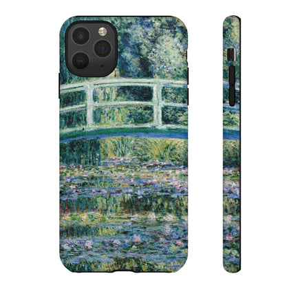Water Lilies and Japanese Bridge by Claude Monet Phone Cases
