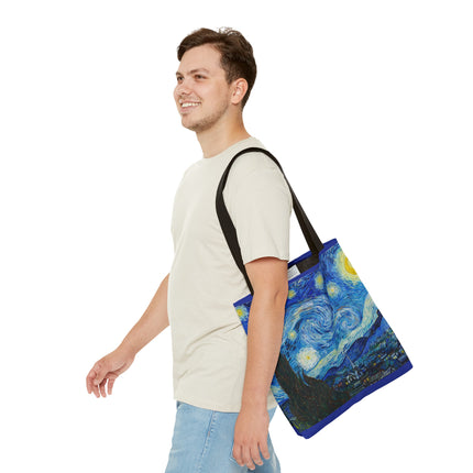 The Starry Night by Vincent Van Gogh Tote Bag (AOP)
