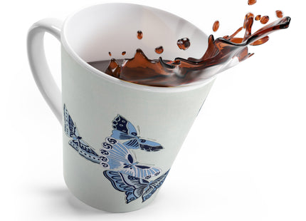One Thousand Butterflies by Kamisaka Sekka Latte Mug