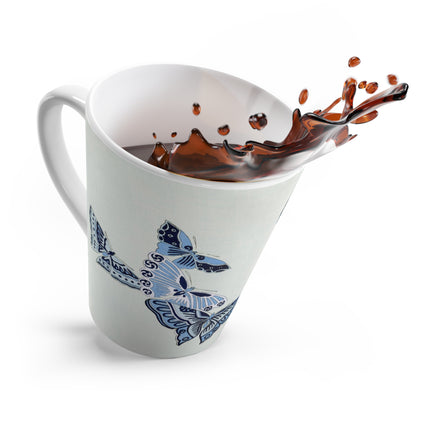 One Thousand Butterflies by Kamisaka Sekka Latte Mug