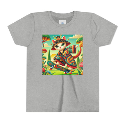 Dragon Dance on Wheels Youth Short Sleeve Tee