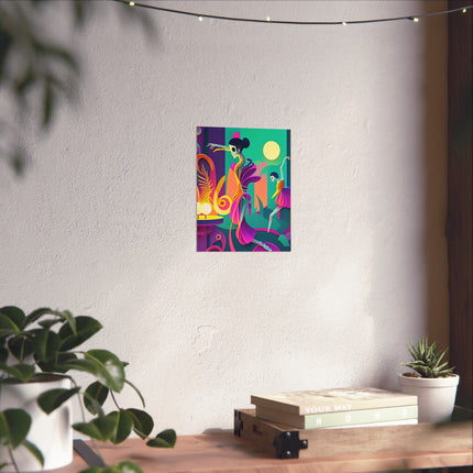 Dance of the Skeleton Ballerinas Fine Art Posters
