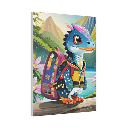 Baby Raptor Matte Canvas, Stretched, 0.75"