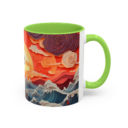 Emergence of the Dragon Colorful Mugs (11oz, 15oz)