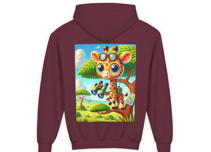 Giraffe Lookout Youth Heavy Blend Hooded Sweatshirt