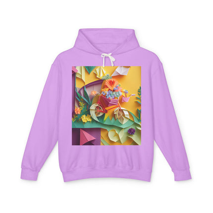 Origami Bicycle Hoodie