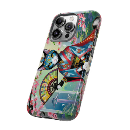 Cyberpunk Geisha Phone Cases